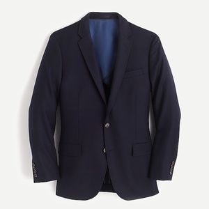 J.Crew Ludlow Slim Fit Legacy Blazer in Navy Wool